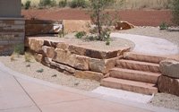 Stone Work by Carver Landscaping